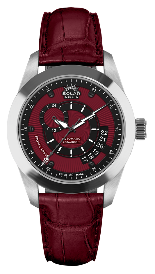 Prima Abyss Leather Italian Burgundy