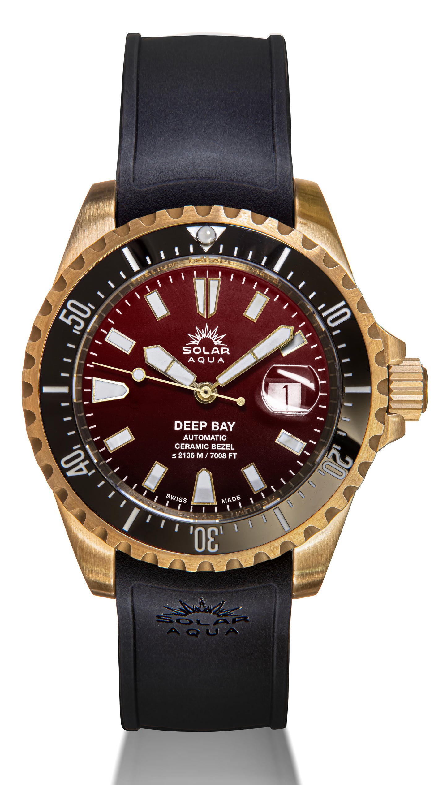 Deep Bay Bronze Burgundy